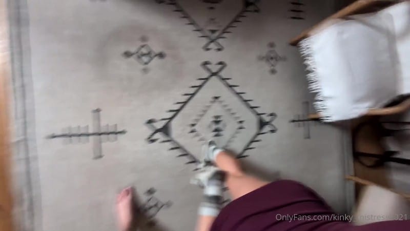 Kinky Mistress Sofia - POV Fuzzy Sock Busting 4