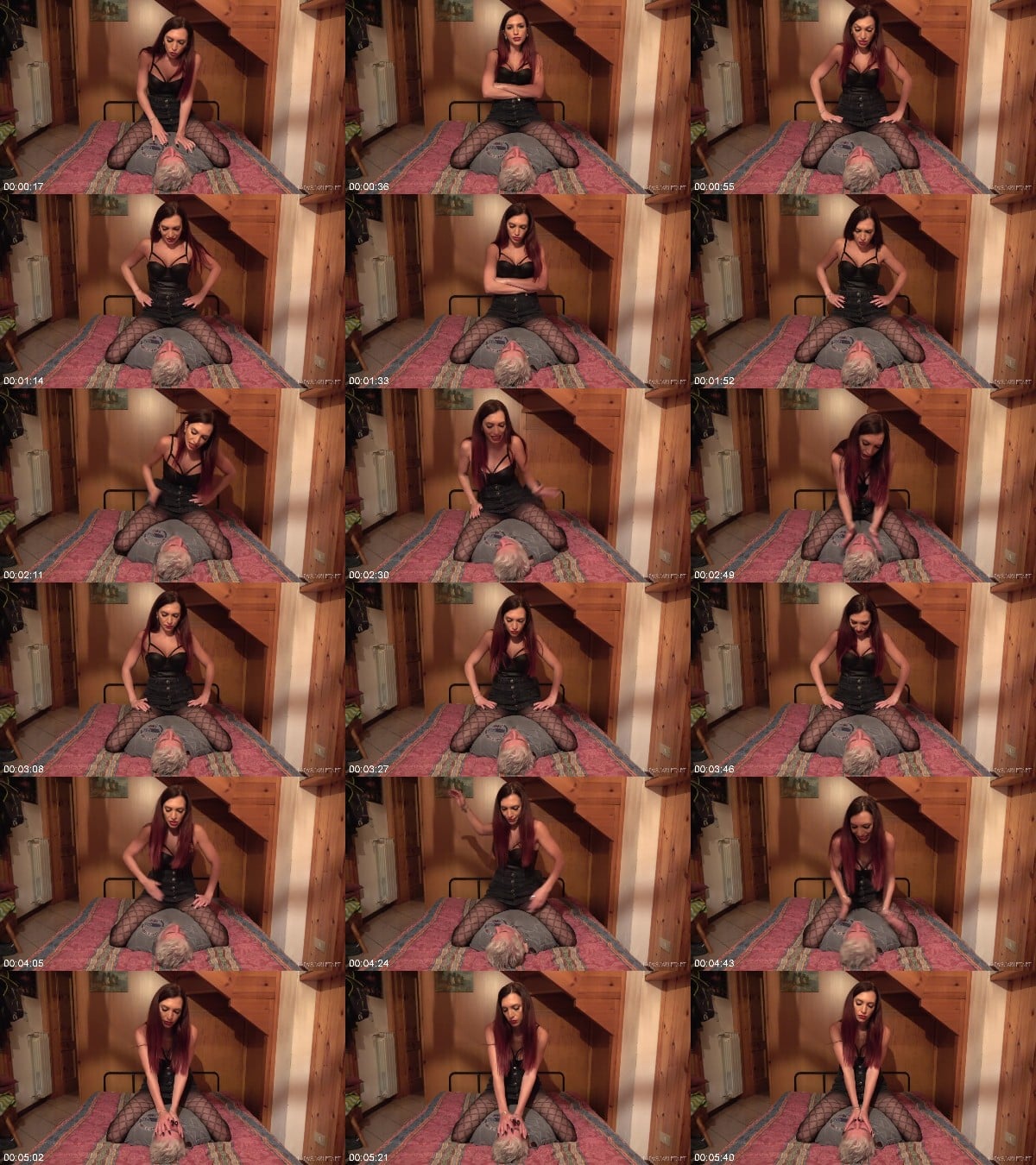 LADY SCARLET - SLAPPED HUMAN CHAIR hd 6