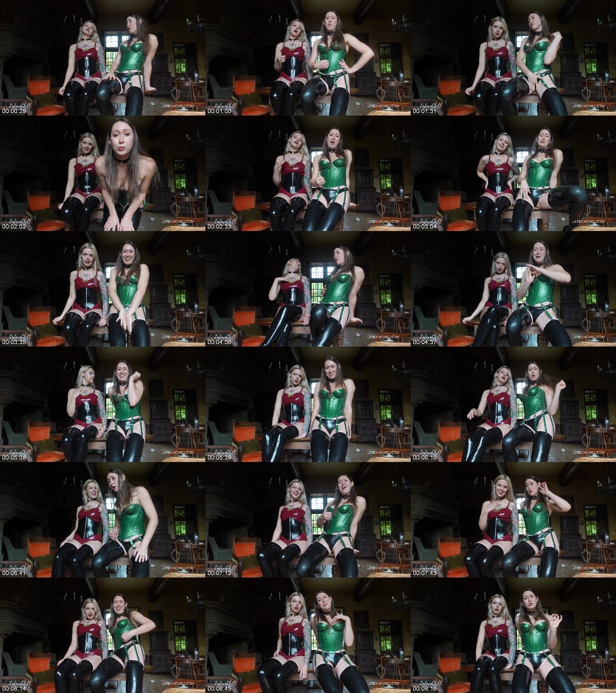 LATEXnCHILL - Duo Femdom JOI 6