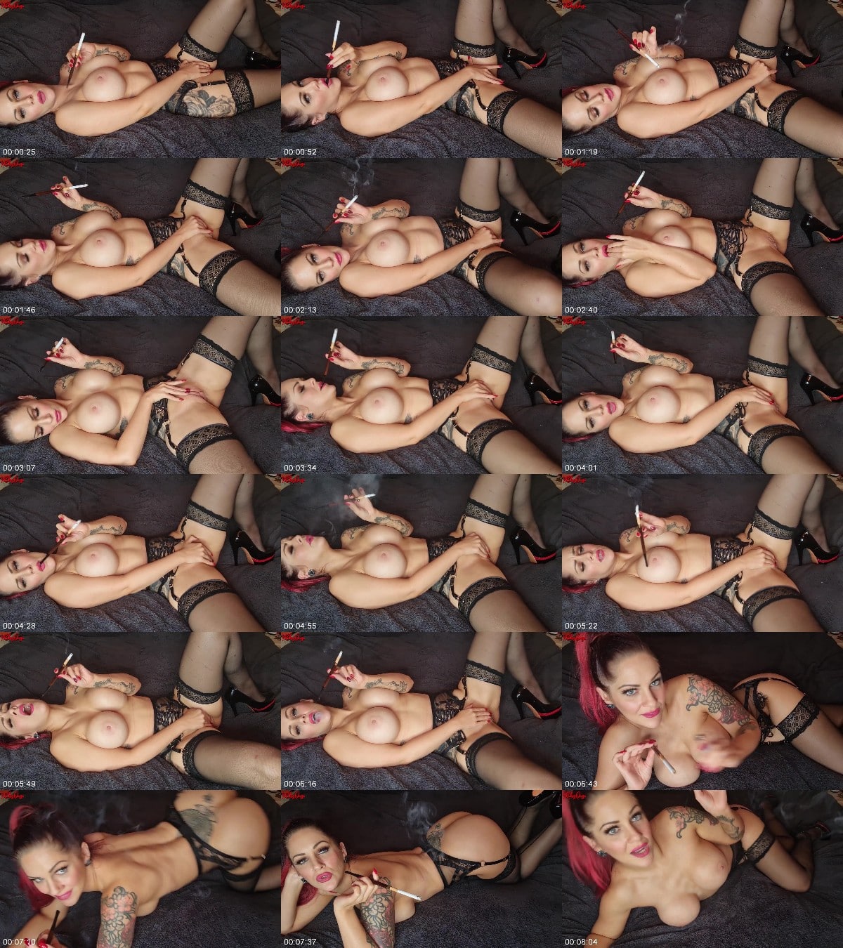 Lady Ruby Onyx - Smokey Wank JOI 6