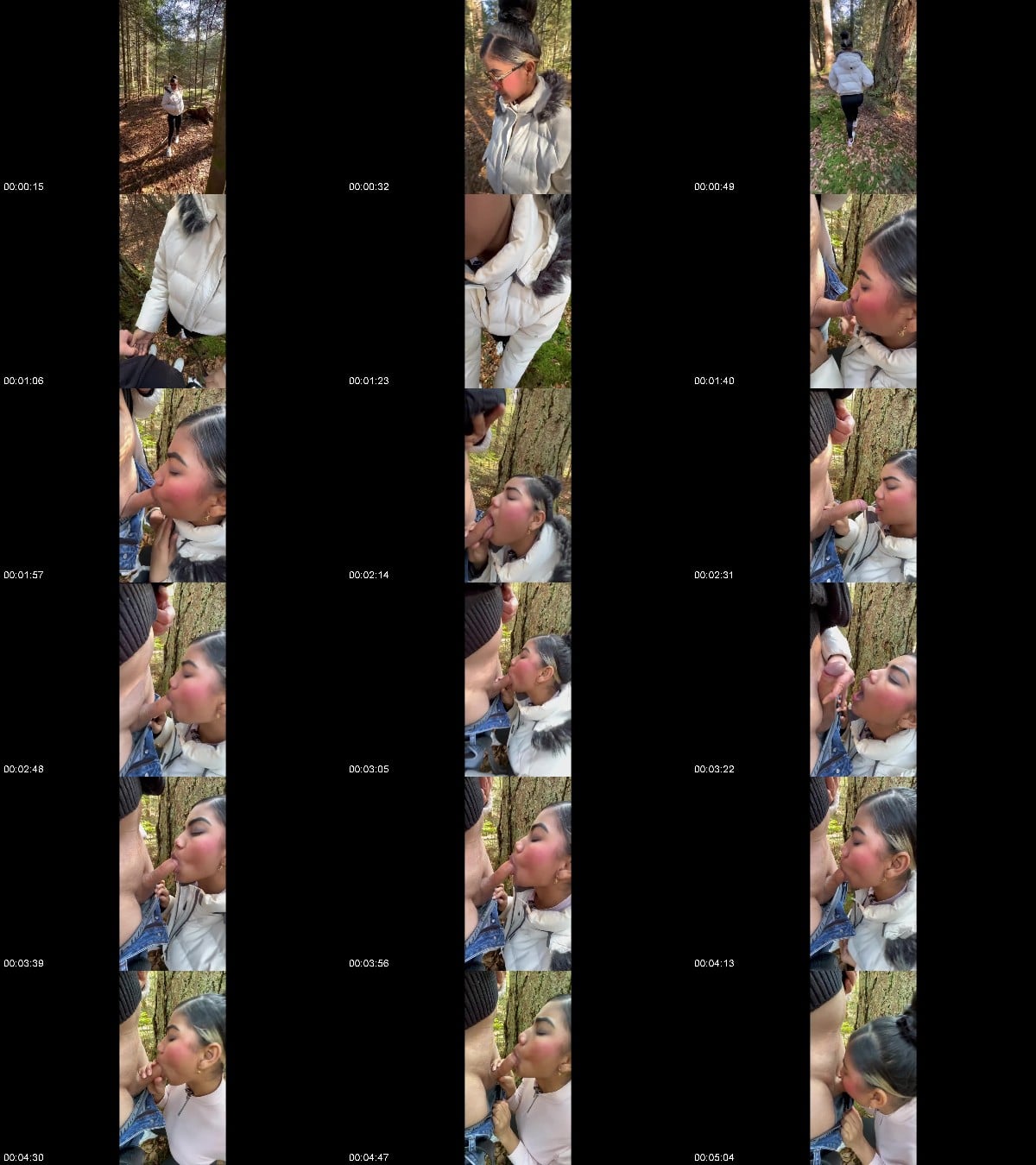 Laila4504 - Mit meinem Nachbar spazieren gegangen und ihm einen geblasen Teil 1 6