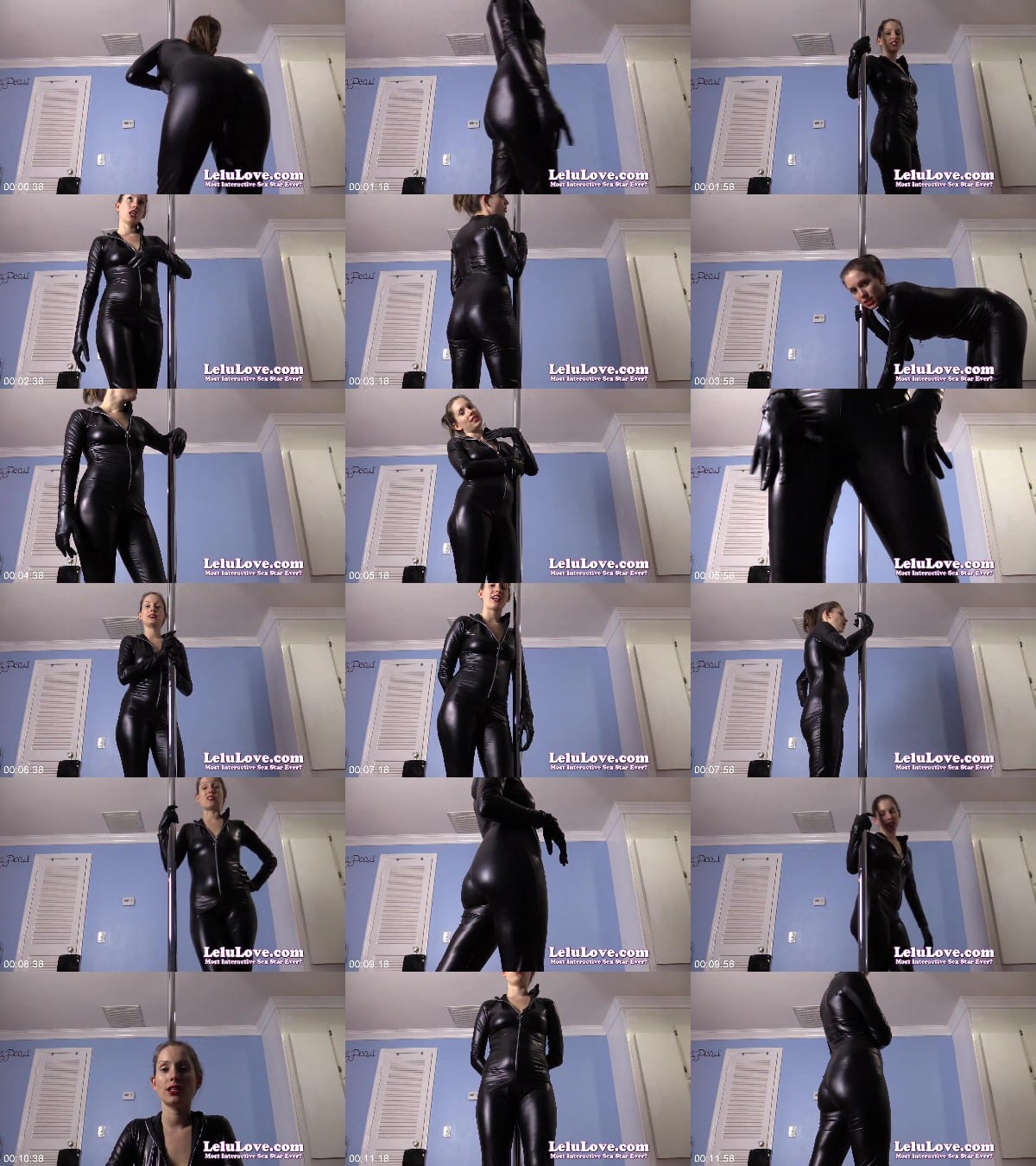 LeluLove - Financially dominating YOU in my leather catsuit and latex boots 6