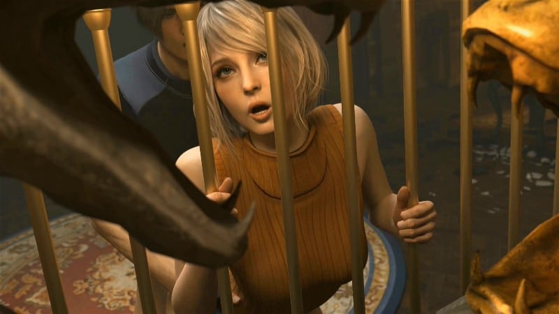 Leon rescue's Ashley with Ada 2