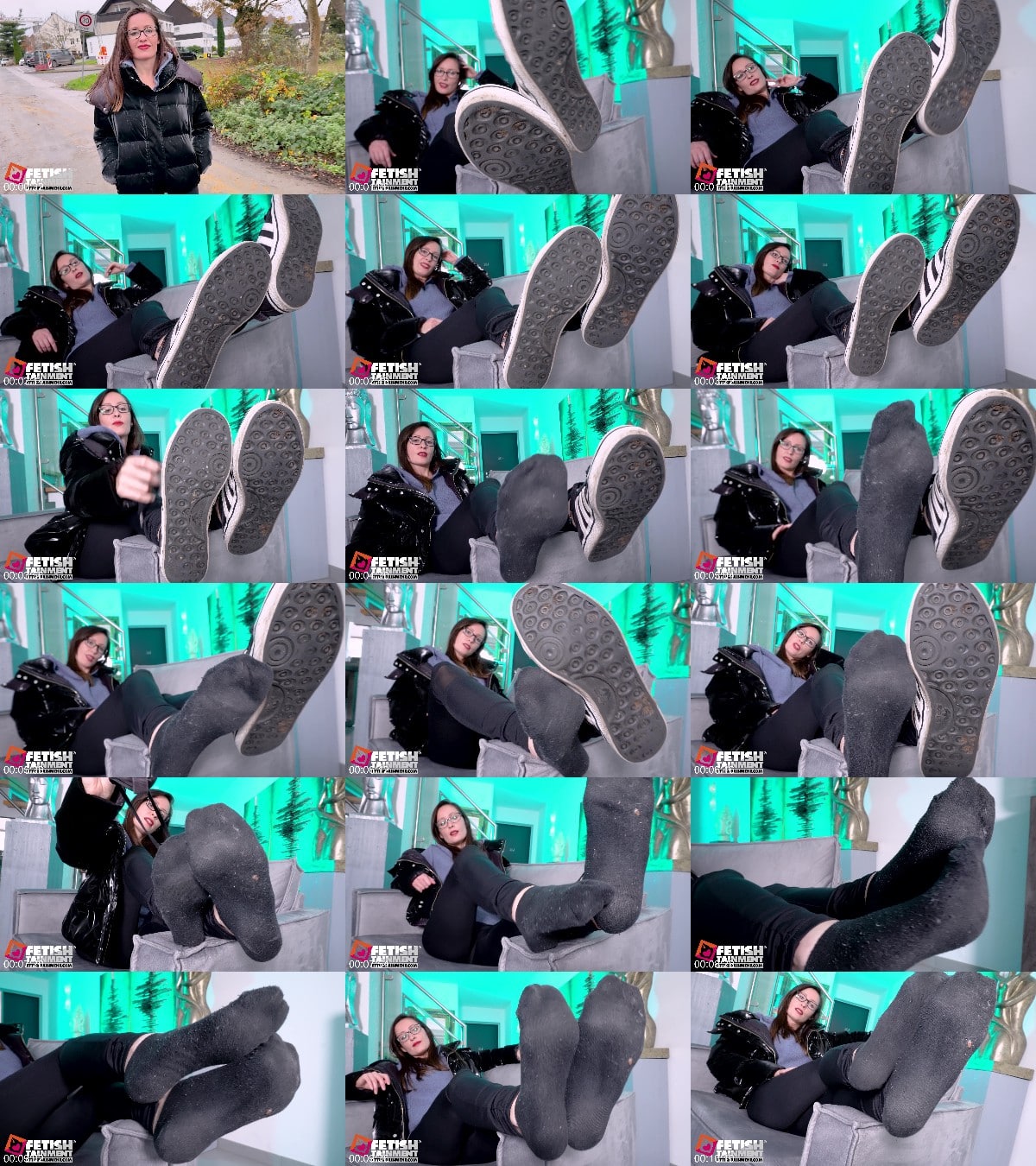 Lick My Sneakers Clean And You Can Have My Sexy Socks Sneakers Socks Humiliation Wiht Lady Lina 4K Uhd Mp4 6