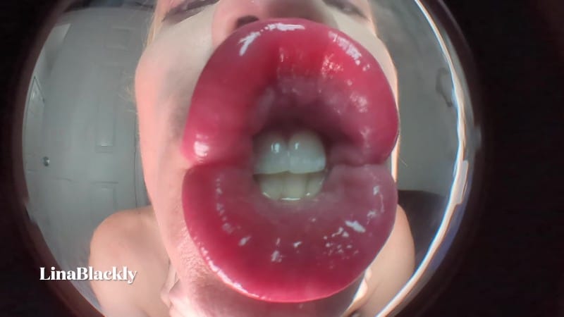 LinaBlackly - AMSR Mouth Sounds - Fisheye POV 5