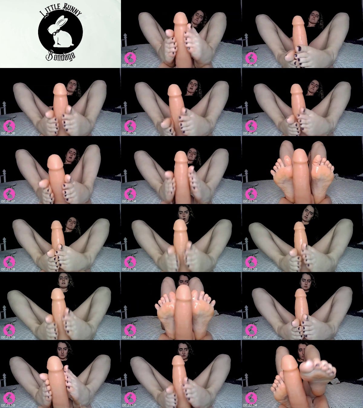 LittleBunnyB - A Little Footjob 6