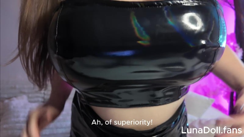 Luna Doll - French language JOI Echo with My Big Black Dick 7