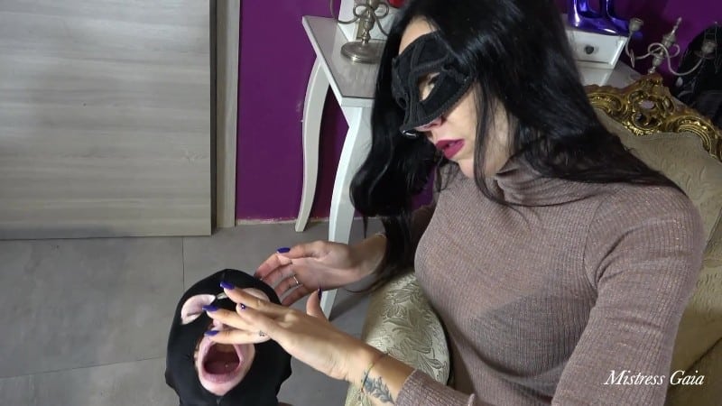 MISTRESS GAIA - MY HUMAN SPITTOON 5