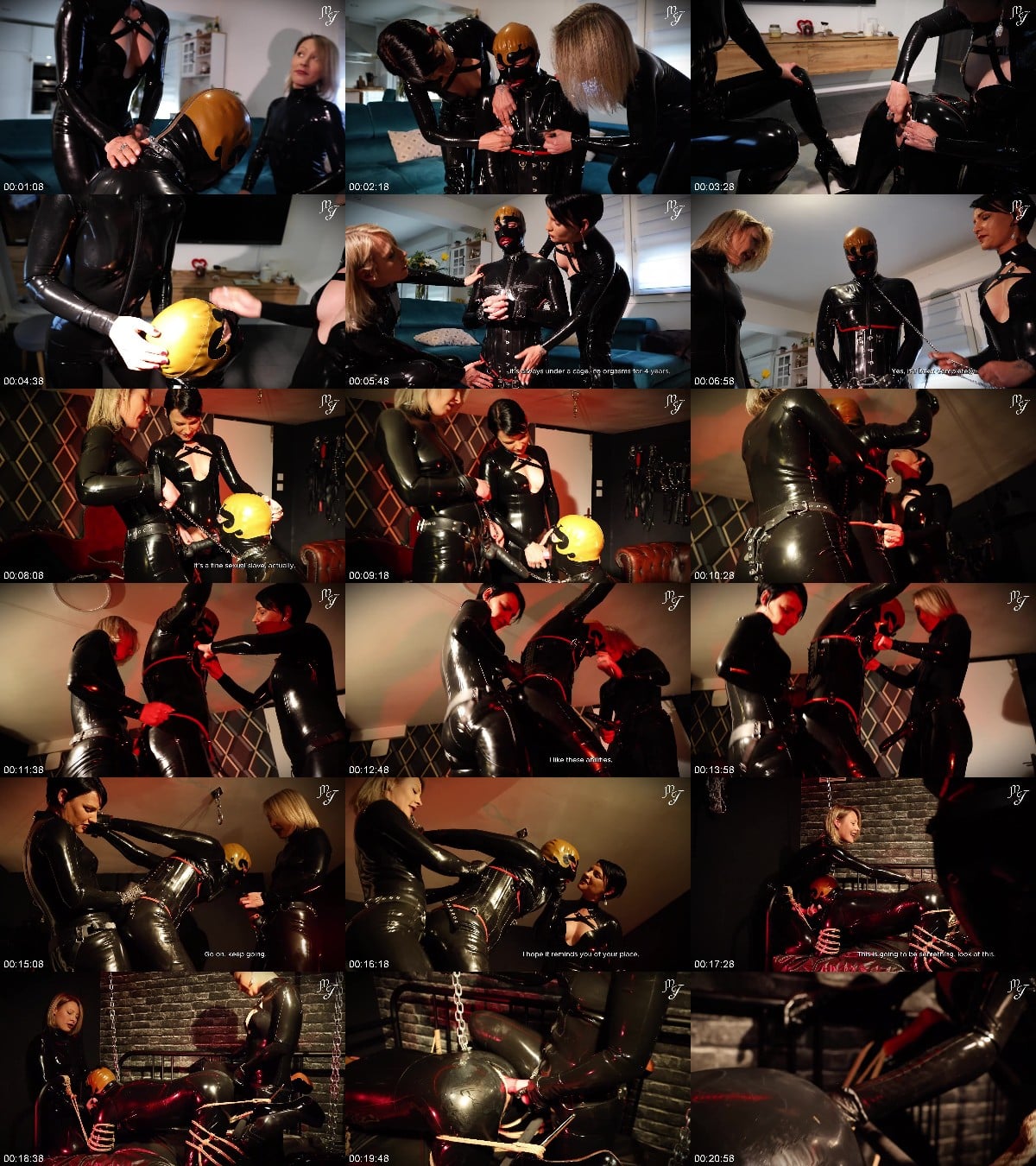 Maitresse Julia - Ep1 Slave Centipede Pegged And Fisted By Two Latex Dominatrices Matresse Julia Diane 6