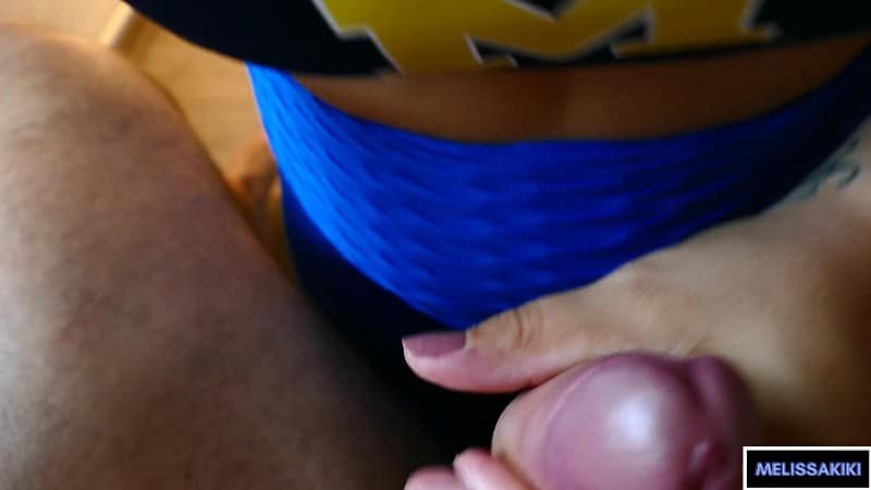 MelissaxKiki - POV Meine großen eingeölten titten lassen ihn wie verrückt kommen 2