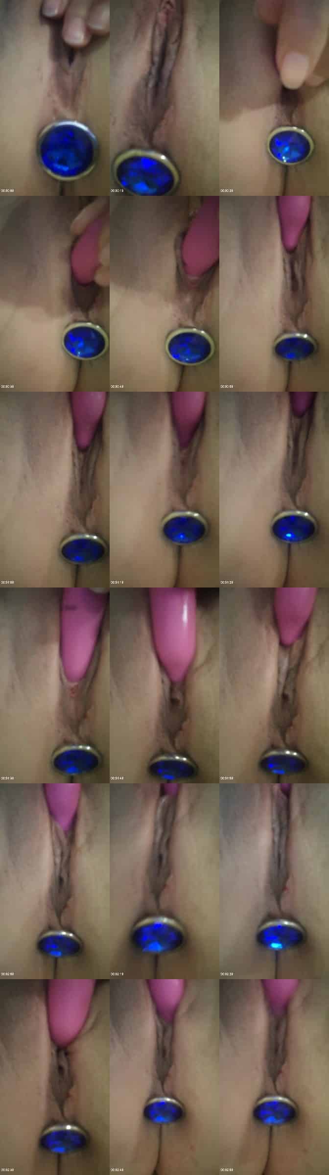 Mia99 - Spaß mit einem analplug und meiner rosa freundin haben 6
