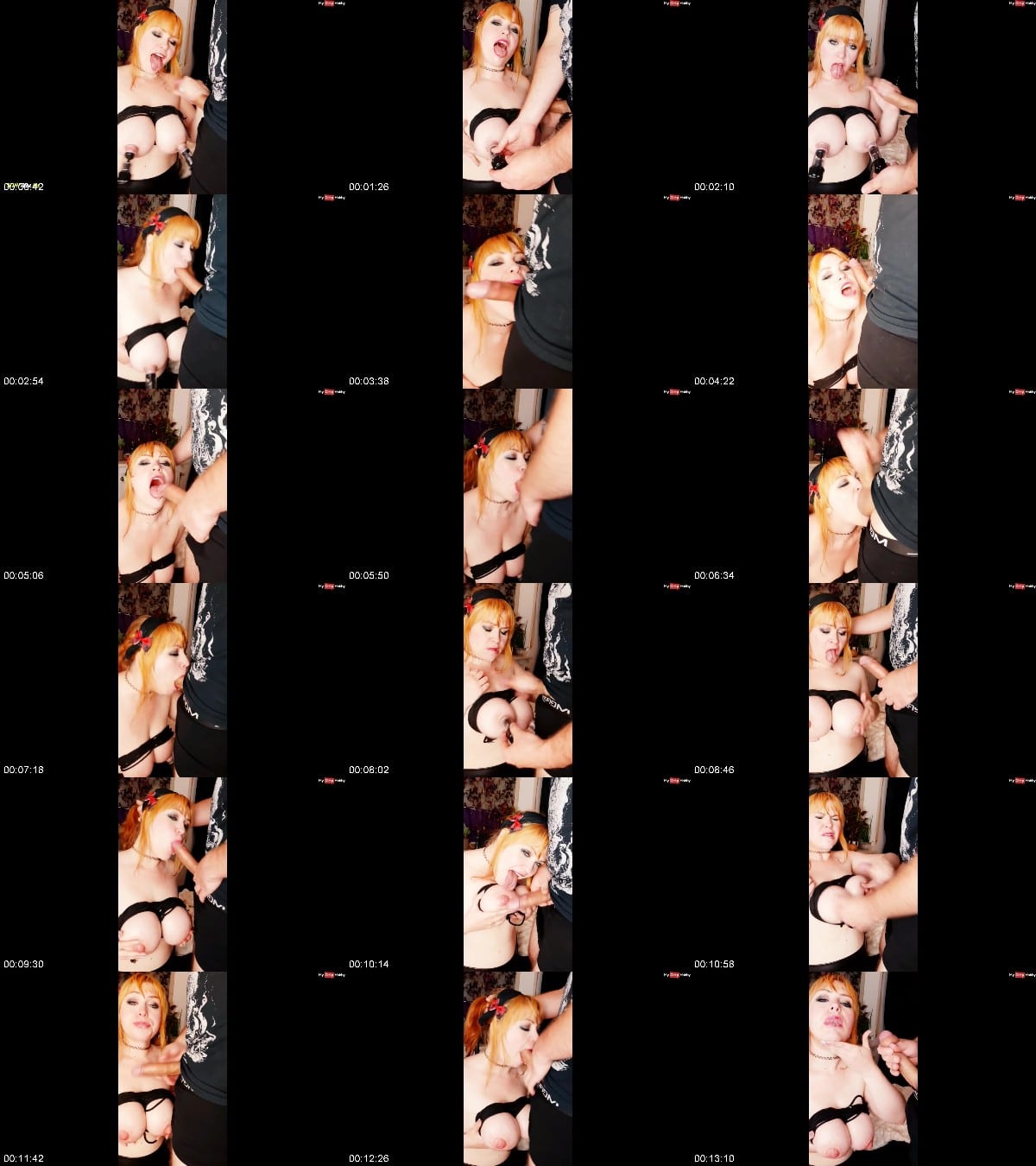 MinaDemonic - Zum ersten mal die Nippel gepumpt 6