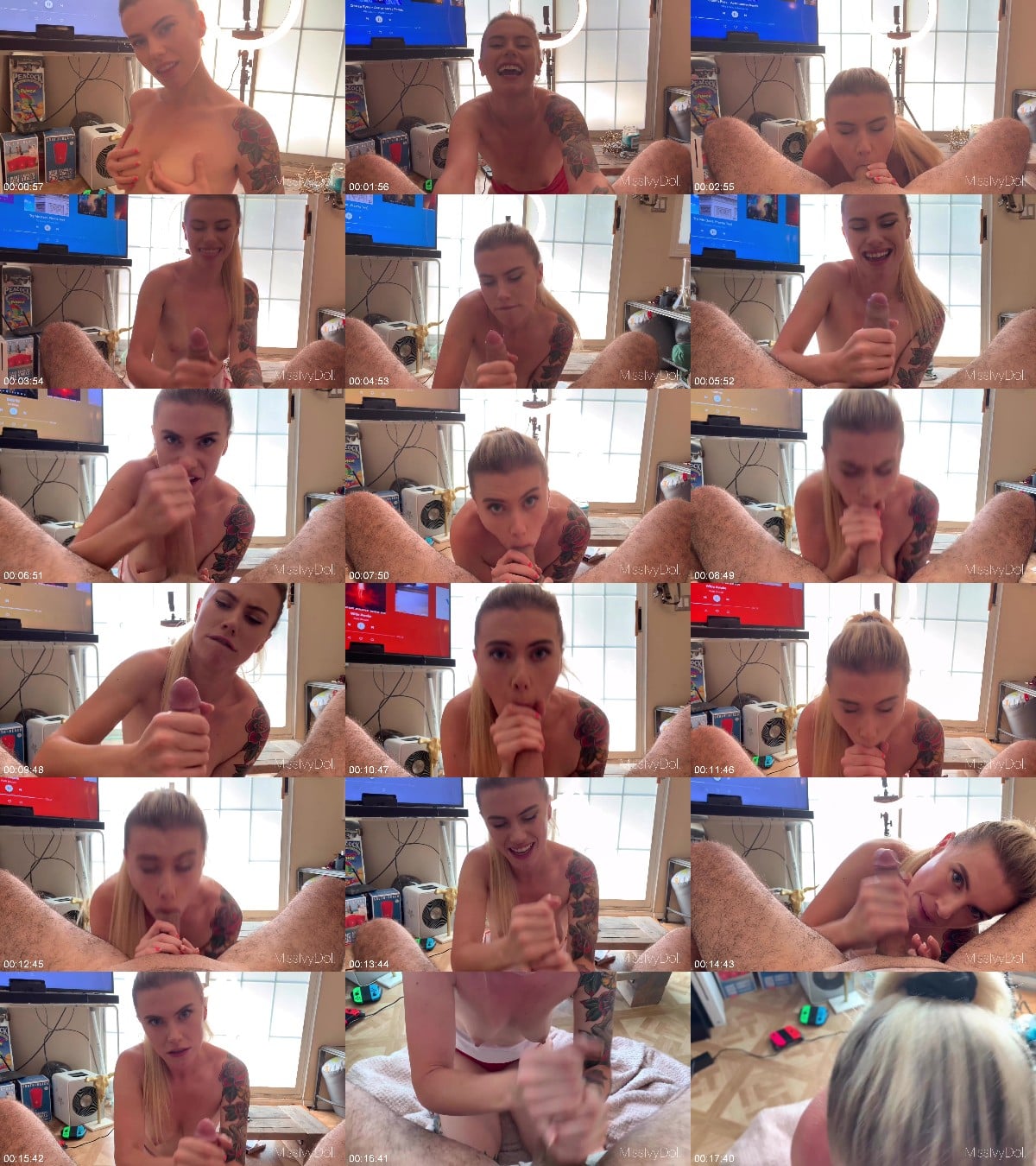 MissIvyDoll - POV Latex Blowjob with Huge Facial 6