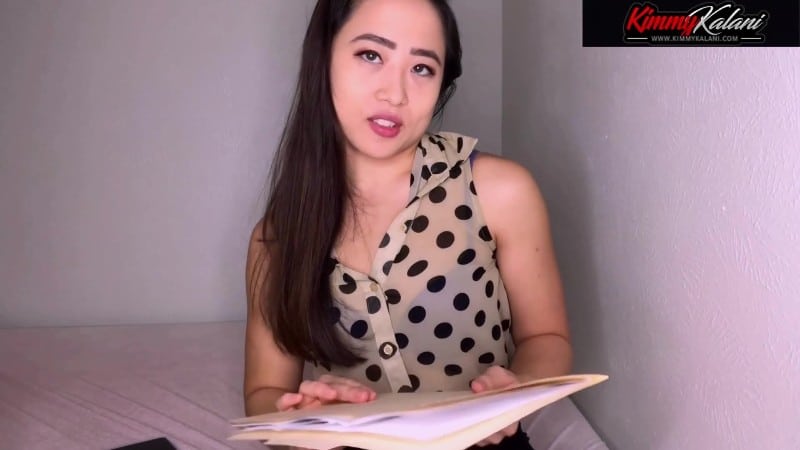 Miss Kimmy Le - How About A Striptease Boss - Asmr Secretary 2