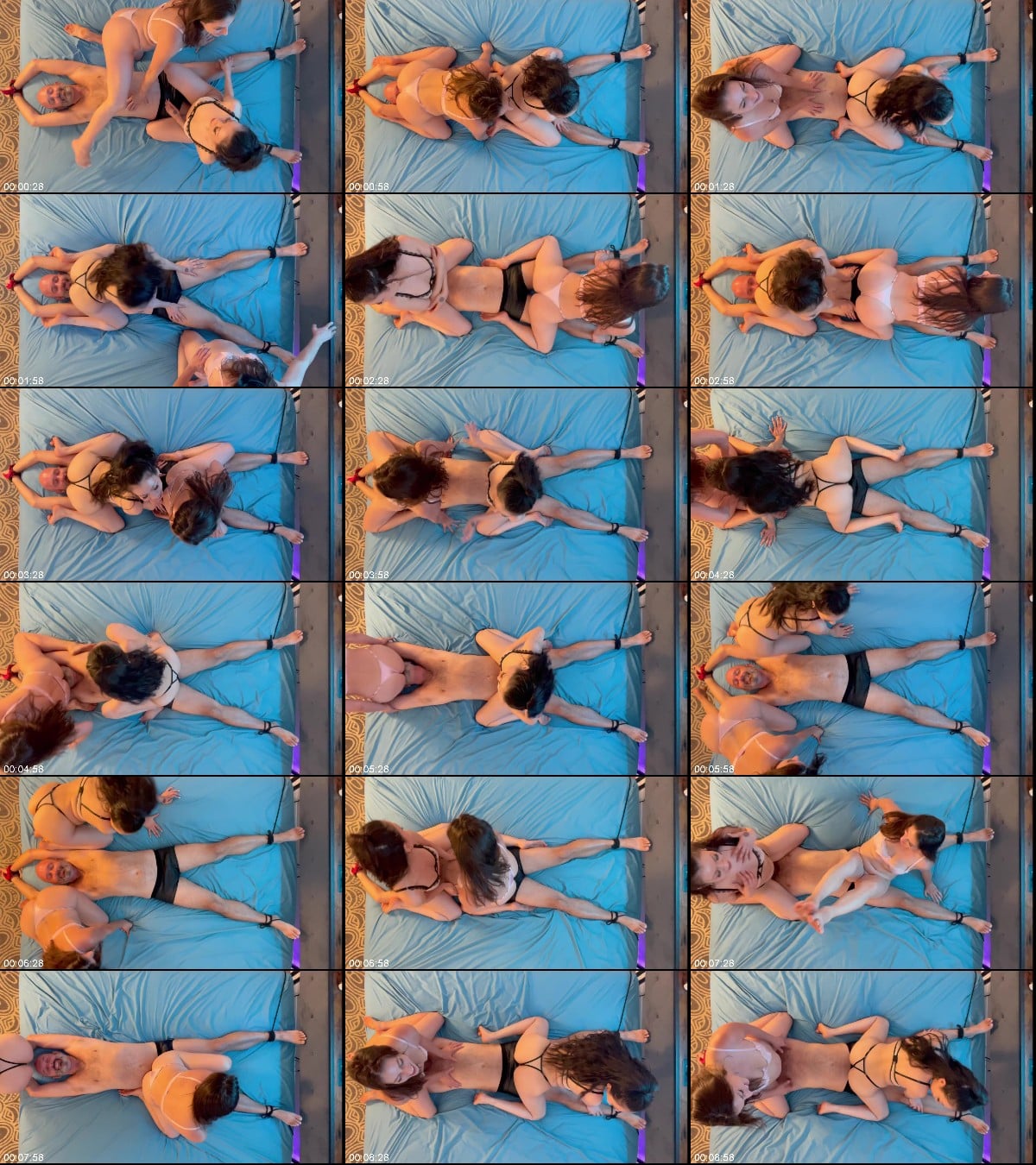 Miss Mia amp Indica Jane Tag Team Face Sitting Dry Hump Tease 6