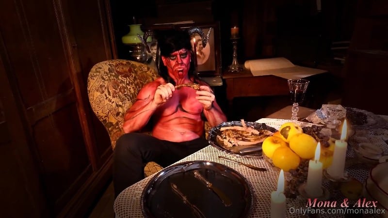 Miss Mona Alex - Devil And A Zombie Satisfying Their Insatiable Hunger 1