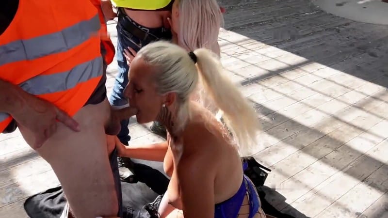 Nicix-Fetish - Blowjob als Deal fur Werkschutz Kommen wir damit durch 4