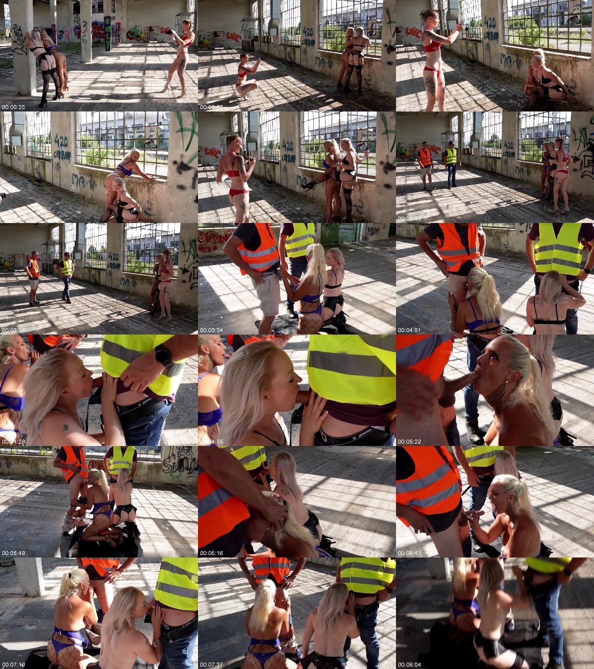 Nicix-Fetish - Blowjob als Deal fur Werkschutz Kommen wir damit durch 6