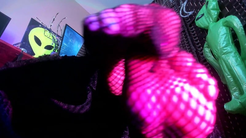 Petite Mercy - Fishnet Foot Soles 30