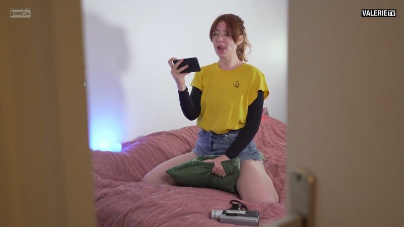 PurpleHazeTV - Pillow Humping while Daddy is Watching 20