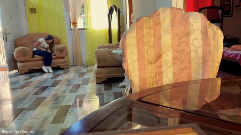 Rise of the Giantess - Giantess Vainilla - IN THE PALM OF HER HAND 4