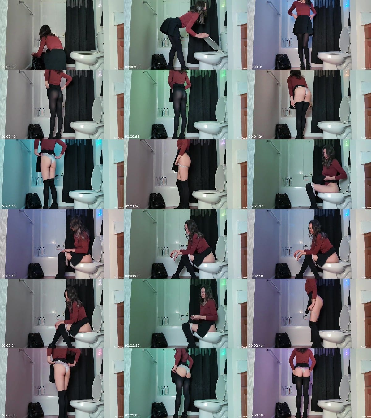 Sage Eldritch - College Roommate Peeing [Voyeur 6