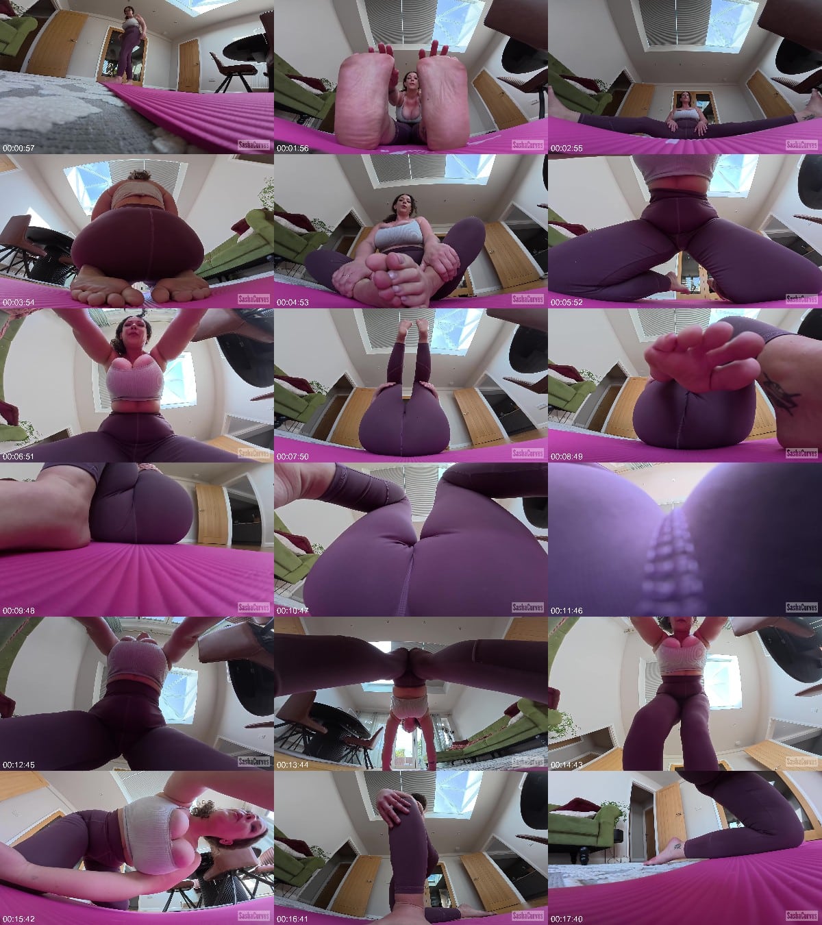 SashaCurves - Yoga With A Gassy Giantess 6