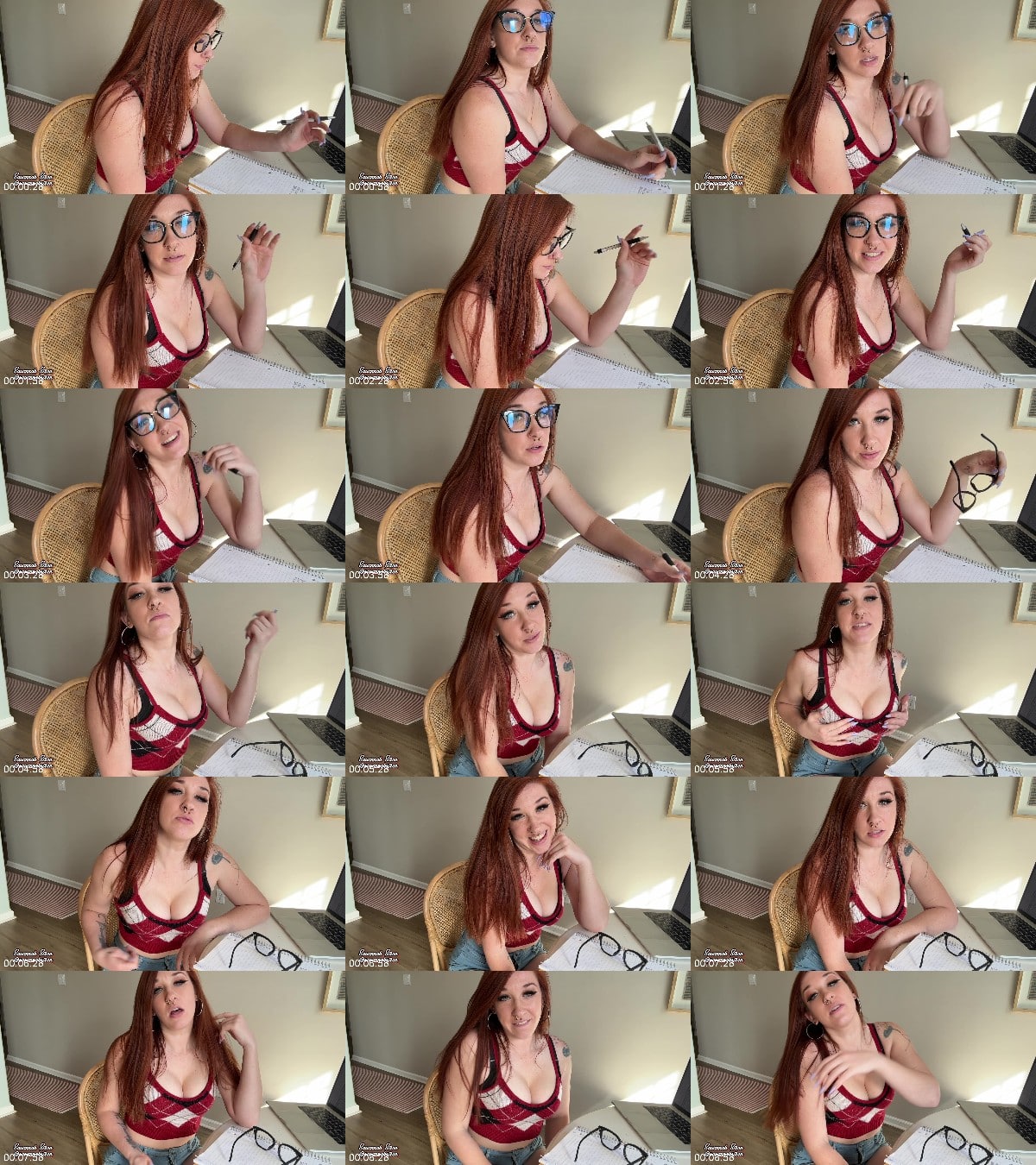 SavannahxSiren - Bratty College Girl JOI 6