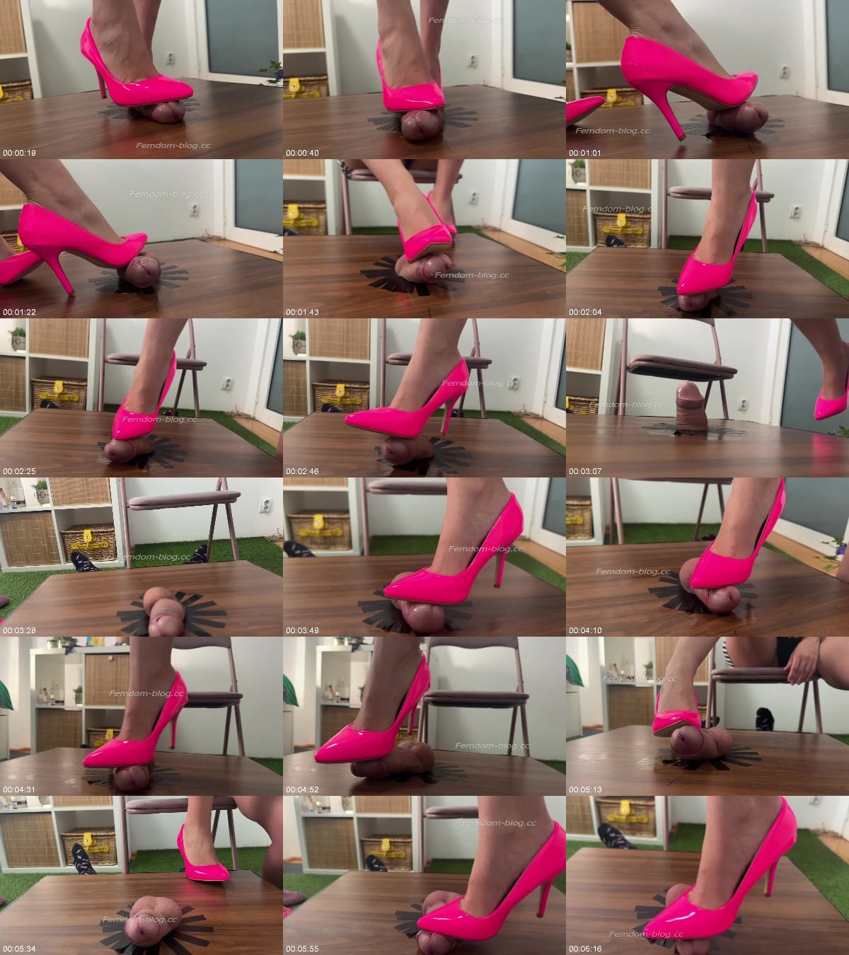 Shoejob Footjob Fantasy - Barbie shoes Cockbox job for Valentines Day 6