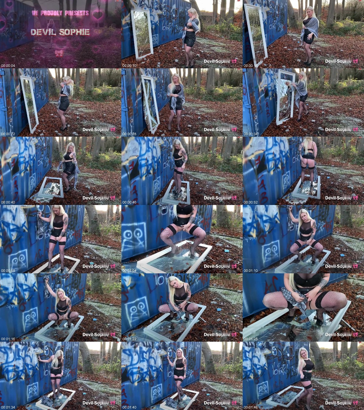 SteffiBlond - Spieglein an der Wand - wer pisst am geilsten im ganzen Land 6