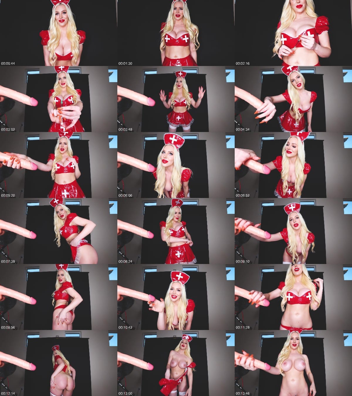 Tara Babcock - XL Latex Nurse Fake Cum Intense JOI 6