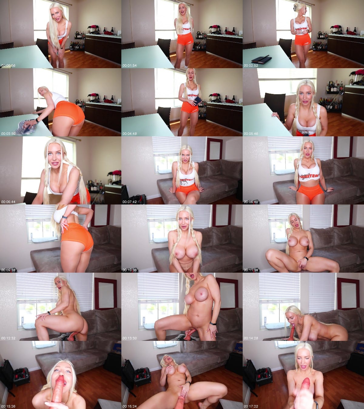 Tara Babcock - Your Fav Hooters Server Fucks You In The Back Room 6