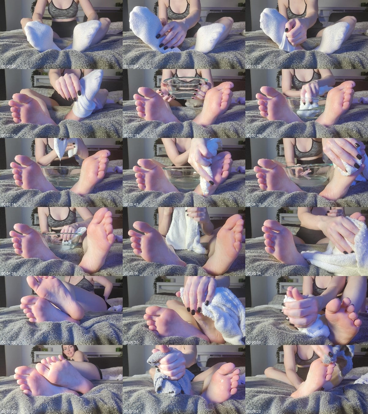 TheTinyFeetTreat - ASMR - Foot Washing 6