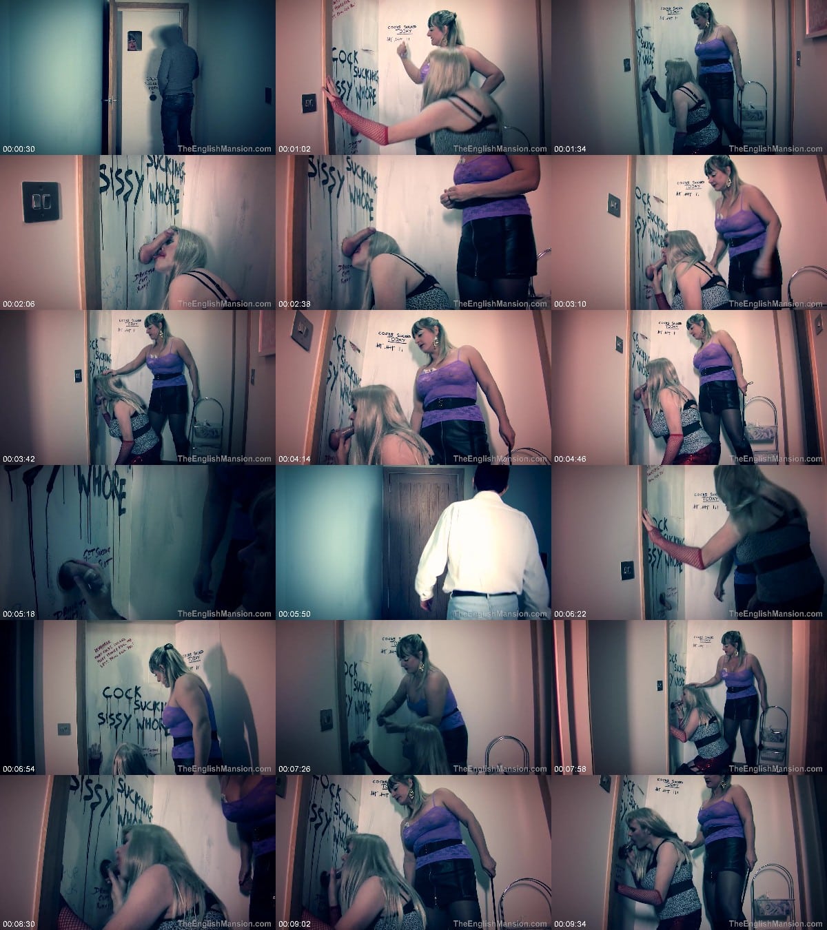 The English Mansion - Slutted Out Sissy - Complete Movie Featuring Lady Nina Birch 6