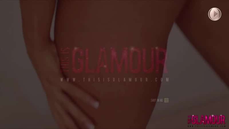 ThisIsGlamour 14 02 07 Cara Brett Goes From White Lace To Nude In Her Bedroom FullHD 5
