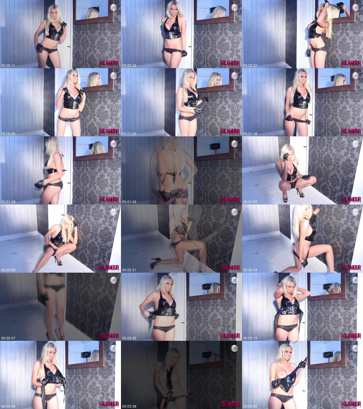 ThisIsGlamour 14 03 30 Cara Brett Latex Panties BTS FullHD 6