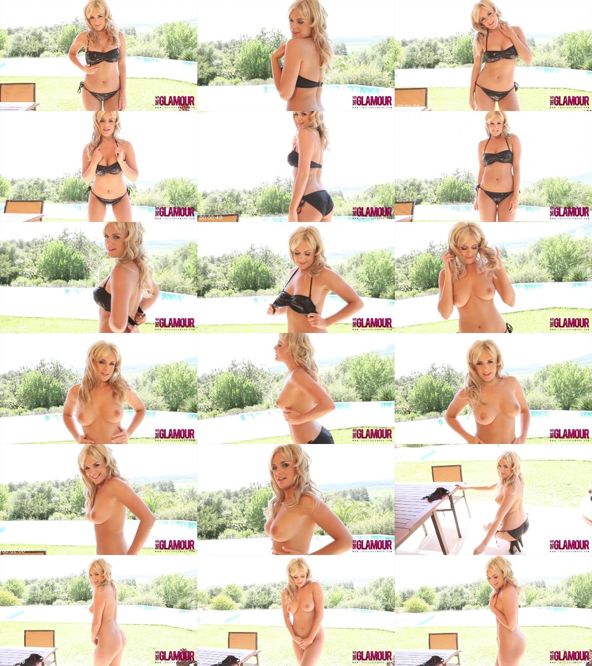 ThisIsGlamour 14 05 24 Amy Green Black Bikini Tease FullHD 6