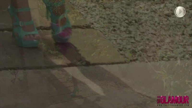 ThisIsGlamour 14 05 31 Melissa Debling Shares Her Sun Kissed Body In A Pink Suit And Blue Heels BTS FullHD 1