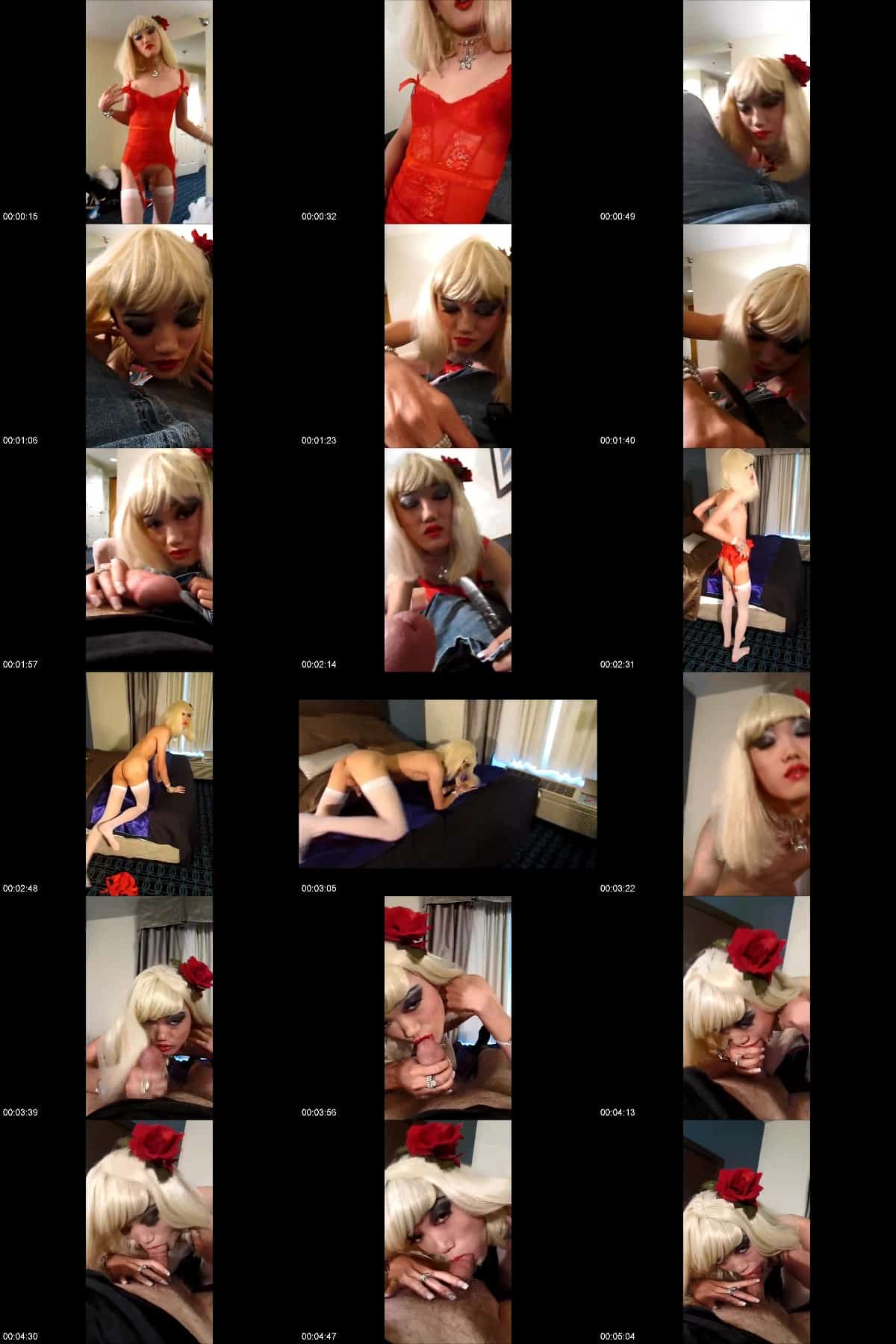 Tia Tizzianni - 18YO Ladyboi Lily Sensual Blow Job 6