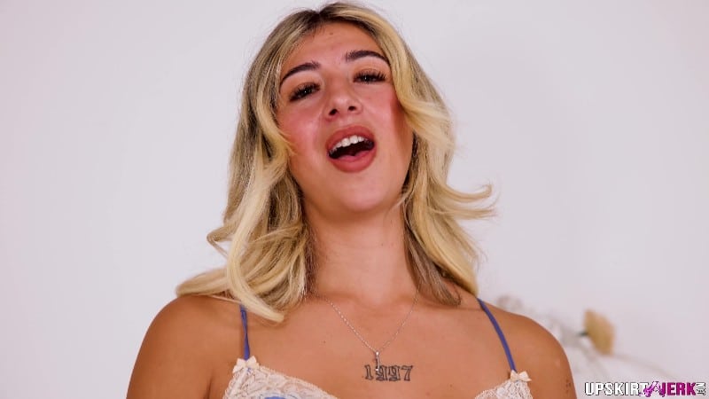 Upskirt Jerk - Ella Jasmine - Night Gown 4K 3