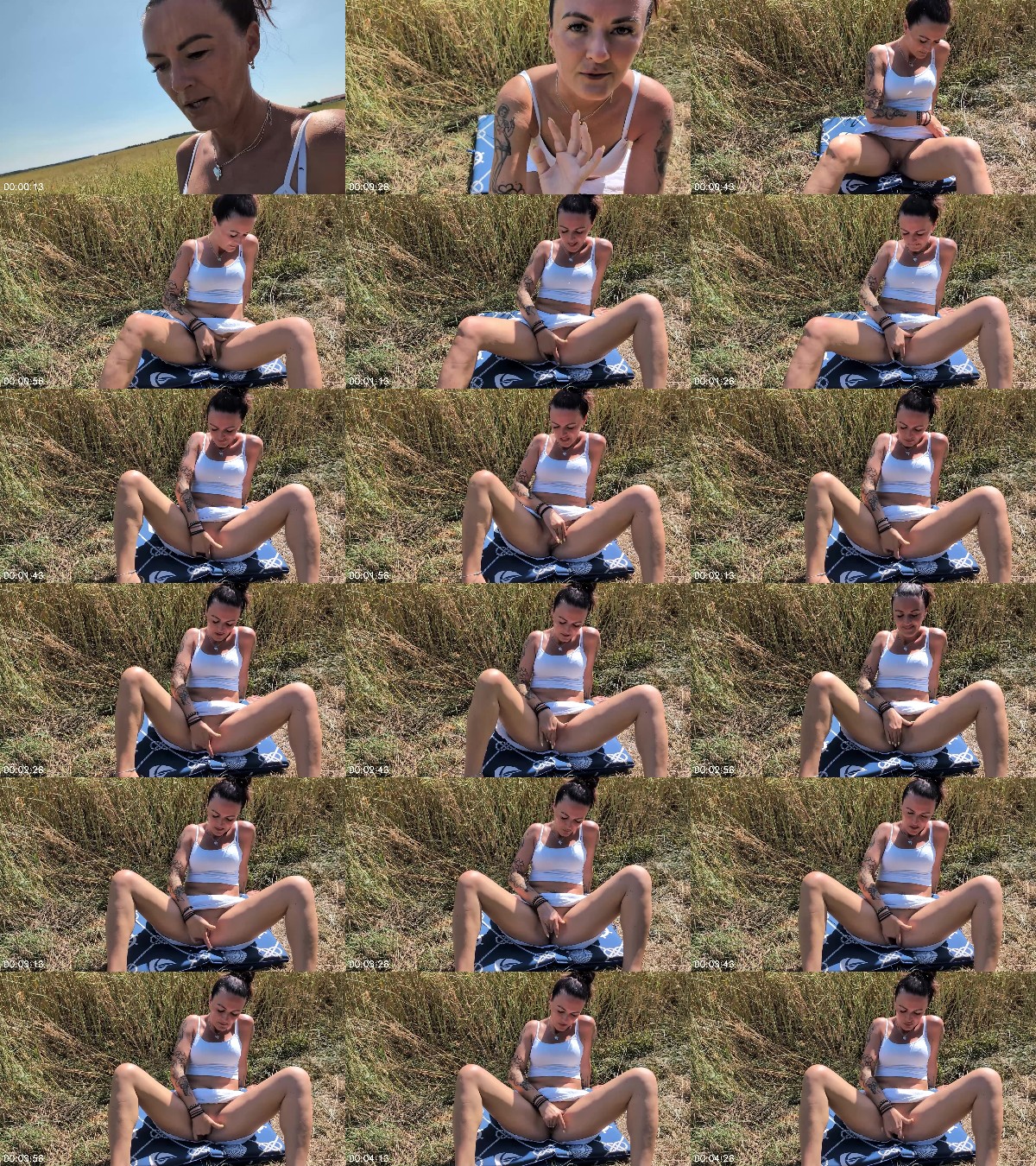 Wet lana - Riskante Aktion am Kornfeld - Fast vom Bauern erwischt 6