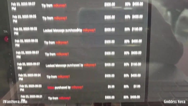 Worship Goddess Nova - $40k Livestream Brag 4