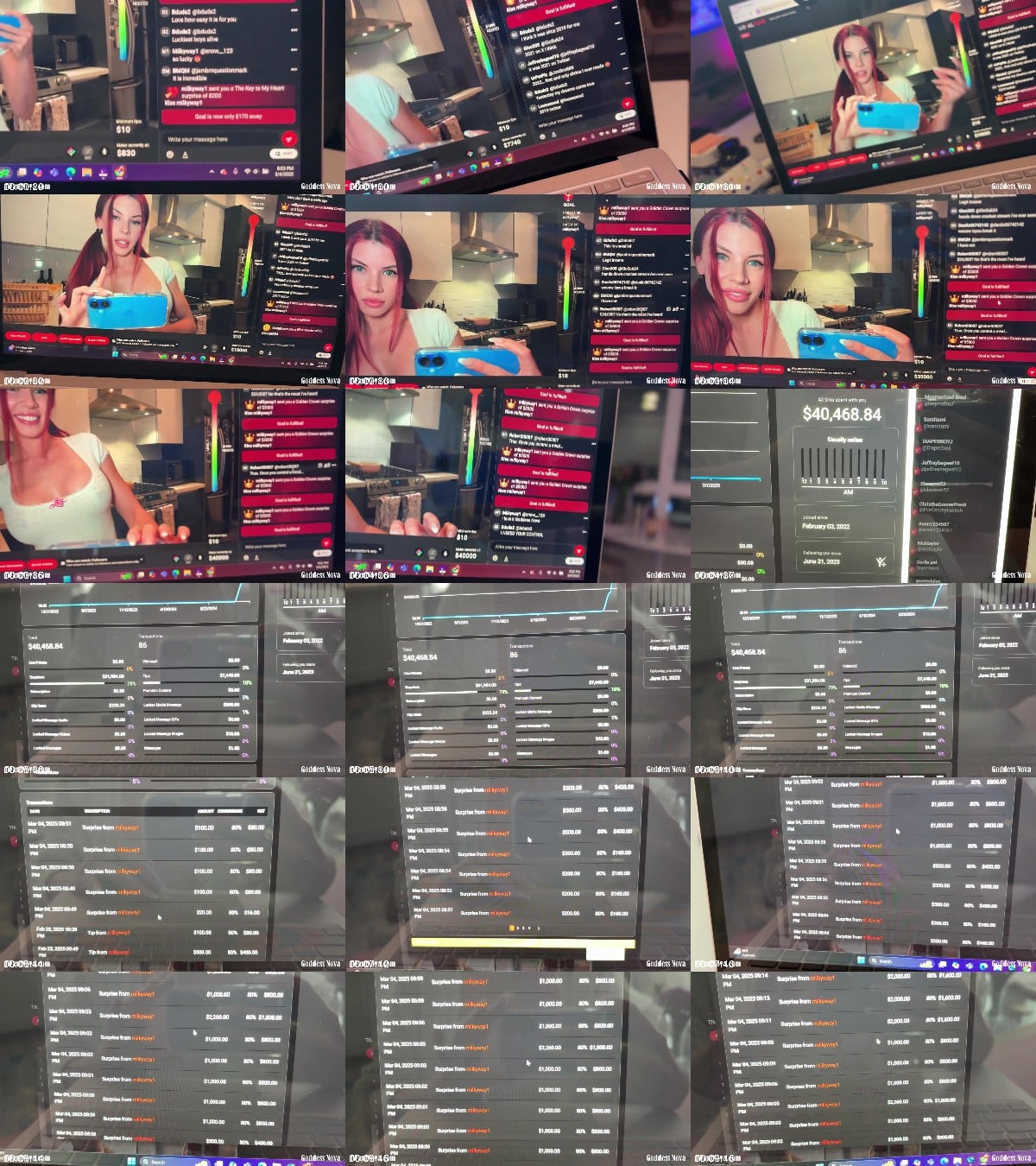 Worship Goddess Nova - $40k Livestream Brag 6