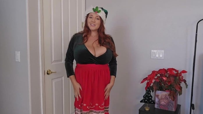 [ManyVids] Annabelle Rogers - Sweet Step-Mommy Helps Virgin Step-Son Get Christmas Spirit [1080p] 1