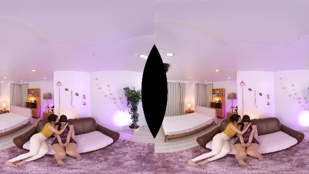 Juvr 0244 - Miyu Aizawa, Yuka Oshima - Lesbian Exhibitionist Threesome - 4096p 24