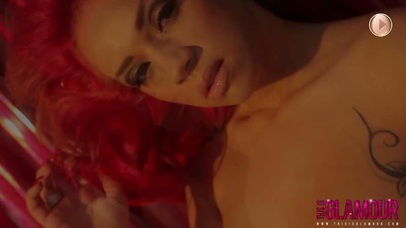 ThisIsGlamour 14 08 09 Rachel Harley Seduces In Her Striped Bikini FullHD 4