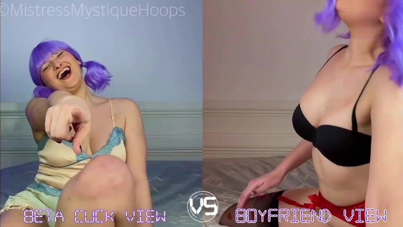 mistressmystique - Beta Cuck vs Boyfriend View Beta Censored 2