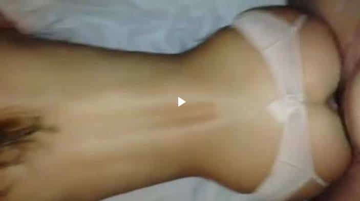 Amateur Blonde Girlfriend Gets Ass Fuck Home Made Pt2 1