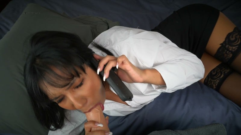 sloane sabbath - cheating while chatting 4K 3