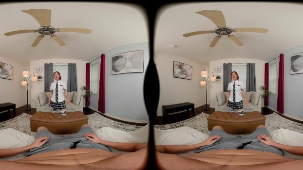 Taboovrporn - Petite Latina Stepdaughter Needs Help With Butt Plug - Kira Perez (2025.11.01) (gearvr) 4